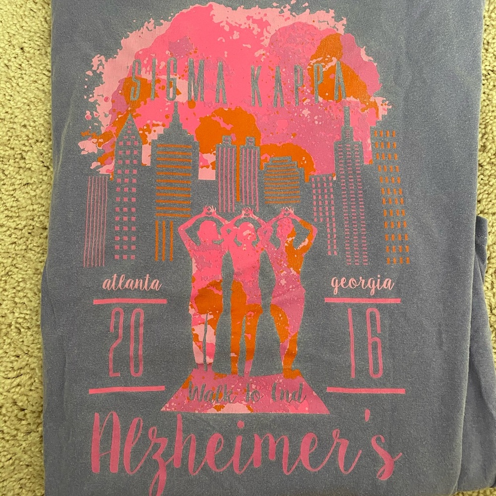 Sigma Kappa Walk to End Alzheimer’s Tshirt